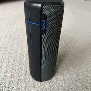 UE Black and Blue Portable Bluetooth Speaker